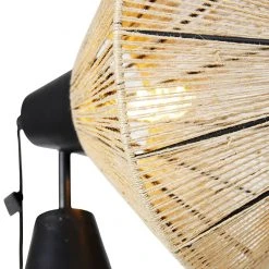 QAZQA Ländliche Stehlampe Stativseil - Jenthe -Stehlampen Verkaufsladen 1051 104991 4