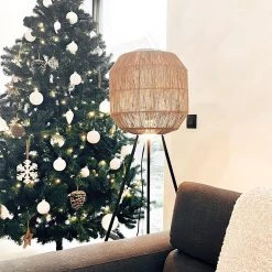 QAZQA Orientalische Stehlampe schwarz mit Seilstativ - Riki -Stehlampen Verkaufsladen 1136 103242 13