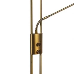 QAZQA Stehlampe Bronze inkl. LED mit Lesearm - Ibiza -Stehlampen Verkaufsladen 1178 99260 3