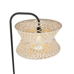 QAZQA Orientalische Stehlampe grau - Leonard -Stehlampen Verkaufsladen 1197 104827 13