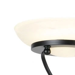 QAZQA Stehleuchte schwarz inkl. LED und Dimmer mit Leselampe dim to warm - Empoli -Stehlampen Verkaufsladen 1200 103425 12