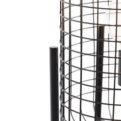 QAZQA Industrielle Stehlampe schwarz - Bliss Vefa 20 QAZQA Industrielle Stehlampe schwarz - Bliss Vefa -Stehlampen Verkaufsladen 1225 102413 3