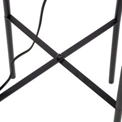 QAZQA Moderne schwarze Stehleuchte - Bliss Mesh -Stehlampen Verkaufsladen 1236 98917 8