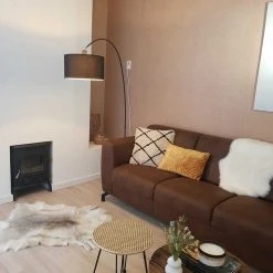 QAZQA Smarte moderne Bogenlampe schwarz inkl. WiFi G96 - Vinossa -Stehlampen Verkaufsladen 1396 104694 14