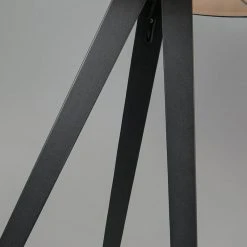 QAZQA Moderne Stehlampe schwarz mit schwarzem Schirm - Ilse -Stehlampen Verkaufsladen 1576 93703 6