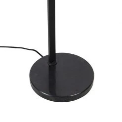 QAZQA Design Stehleuchte schwarz mit Braunglas - Qara 30 QAZQA Design Stehleuchte schwarz mit Braunglas - Qara -Stehlampen Verkaufsladen 1593 102198 12