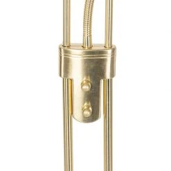 QAZQA Stehleuchte Messing inkl. LED und Dimmer mit Leselampe - Empoli 29 QAZQA Stehleuchte Messing inkl. LED und Dimmer mit Leselampe - Empoli -Stehlampen Verkaufsladen 1681 103426 9