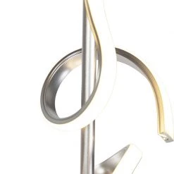 Leuchten Direct Design Stehleuchte silber inkl. LED und Dimmer - Krisscross -Stehlampen Verkaufsladen 1721 98992 3