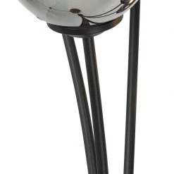 QAZQA Moderne Stehlampe schwarz 5-Licht mit Rauchglas - Athen -Stehlampen Verkaufsladen 1727 103126 5