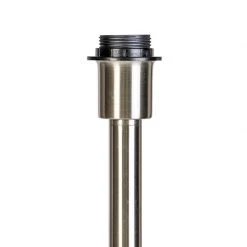 QAZQA Moderne Stehleuchte Stahl ohne Schirm - Simplo -Stehlampen Verkaufsladen 1821 99141 2