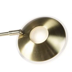 QAZQA Goldene Stehlampe mit Lesearm inkl. LED und USB-Anschluss - Sevilla -Stehlampen Verkaufsladen 1827 99506 3