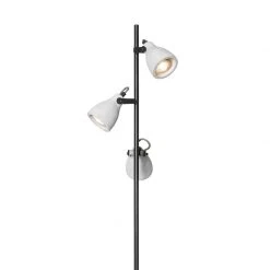 QAZQA Industrie-Stehlampe Holz mit Beton 3-flammig - Creto -Stehlampen Verkaufsladen 1874 104423 3