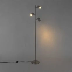 QAZQA Moderne Stehlampe Stahl 3-Licht - Jeana -Stehlampen Verkaufsladen 1931 103904 14