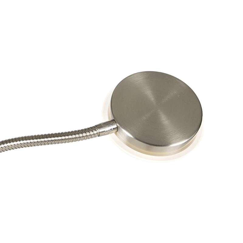 QAZQA Moderne Stehlampe Stahl inkl. LED mit Fernbedienung und Lesearm - Strela 11 QAZQA Moderne Stehlampe Stahl inkl. LED mit Fernbedienung und Lesearm - Strela – Bild 9