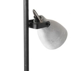 QAZQA Industrie-Stehlampe Holz mit Beton 3-flammig - Creto -Stehlampen Verkaufsladen 1958 104423 8
