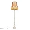QAZQA Graue Stehlampe mit Granny-Lampenschirm Gold - Classico -Stehlampen Verkaufsladen 2014 95297 0