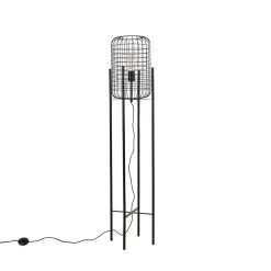 QAZQA Industrielle Stehlampe schwarz - Bliss Vefa 31 QAZQA Industrielle Stehlampe schwarz - Bliss Vefa -Stehlampen Verkaufsladen 2086 102413 14