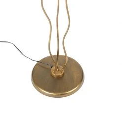 QAZQA Vintage Stehlampe Gold 3-flammig - Botanica Kringel -Stehlampen Verkaufsladen 2102 105096 10