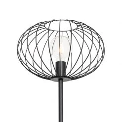 QAZQA Industrielle Stehlampe schwarz 36 cm - Margarita -Stehlampen Verkaufsladen 2118 105352 5