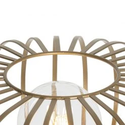 QAZQA Design Stehlampe Messing - Johanna -Stehlampen Verkaufsladen 2134 103615 7