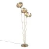 QAZQA Vintage Stehlampe Gold 3-flammig - Botanica Kringel -Stehlampen Verkaufsladen 2143 105096 0