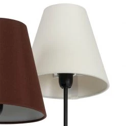 QAZQA Design Stehleuchte schwarz mit Stoffschirm 5-flammig - Melis -Stehlampen Verkaufsladen 2160 103871 7