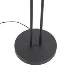 QAZQA Moderne Stehleuchte schwarz inkl. LED mit Lesearm - Divine -Stehlampen Verkaufsladen 2166 99250 13