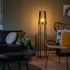QAZQA Moderne Stehlampe schwarz - Wieza -Stehlampen Verkaufsladen 2197 103184 0