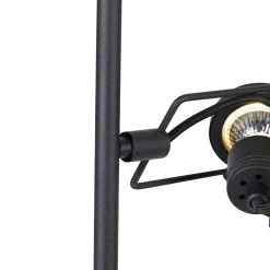 QAZQA Industrie Stehlampe schwarz 2-Licht - Suplux -Stehlampen Verkaufsladen 2212 103063 4