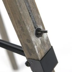 QAZQA Smart vloerlamp tripod hout met studiospot incl. Wifi B35 - Braha -Stehlampen Verkaufsladen 2217 106190 14