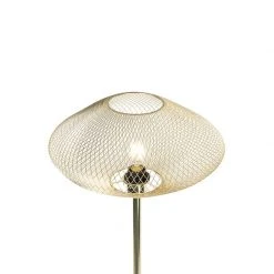 QAZQA Design Stehleuchte weiß mit Messing - Ella 28 QAZQA Design Stehleuchte weiß mit Messing - Ella -Stehlampen Verkaufsladen 2331 103456 11