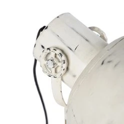 QAZQA Industriestehlampe weiß mit Mangoholz - Mangos -Stehlampen Verkaufsladen 2345 98838 2