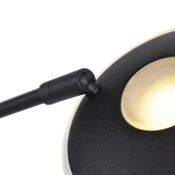 QAZQA Moderne Stehlampe schwarz inkl. LED mit Lesearm - Ibiza -Stehlampen Verkaufsladen 2358 99262 6