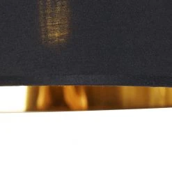 QAZQA Moderne Bogenlampe schwarz mit Gold - Arc Basic 18 QAZQA Moderne Bogenlampe schwarz mit Gold - Arc Basic -Stehlampen Verkaufsladen 2376 103294 2