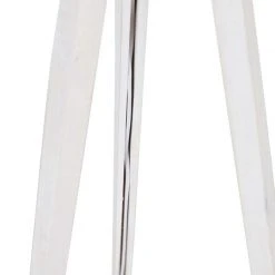 QAZQA Modernes Stehlampenstativ weiß mit schwarzem Samtschirm 50 cm - Tripod Classic -Stehlampen Verkaufsladen 2461 104122 7