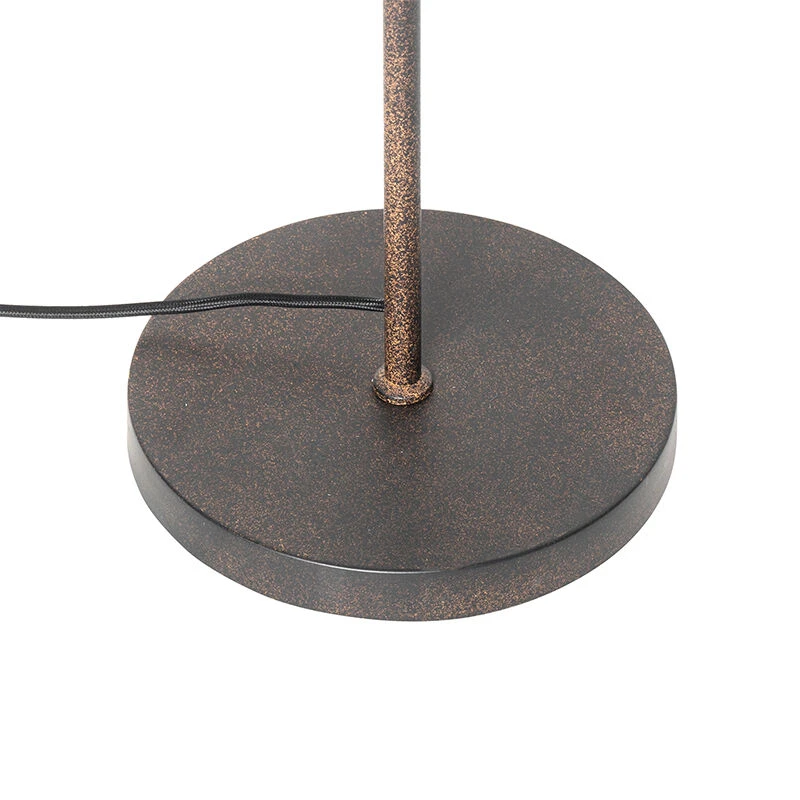 QAZQA Vintage Stehlampe rostbraun 2-flammig - Tamina 12 QAZQA Vintage Stehlampe rostbraun 2-flammig - Tamina – Bild 10