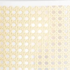 QAZQA Retro Stehlampe weiß mit Rattan 40 cm - Akira -Stehlampen Verkaufsladen 2654 105036 3