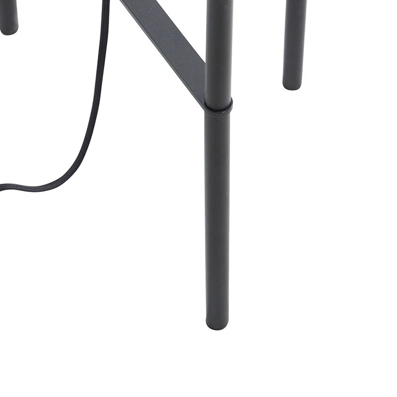 QAZQA Industrielle Stehlampe schwarz - Bliss Vefa 11 QAZQA Industrielle Stehlampe schwarz - Bliss Vefa – Bild 9