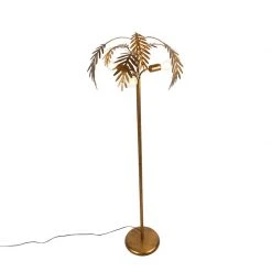 QAZQA Vintage Stehlampe Gold 3-Licht - Botanica -Stehlampen Verkaufsladen 2784 102767 9