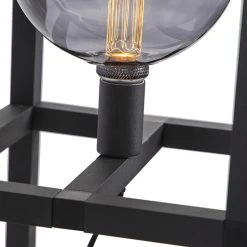 QAZQA Industrielle Stehlampe schwarz - Big Cage 2 -Stehlampen Verkaufsladen 2785 98925 3