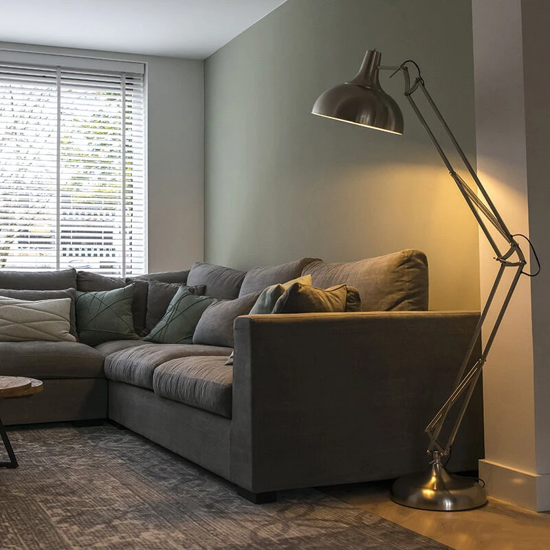 QAZQA Smart vloerlamp staal incl. Wifi A60 - Hobby 21 QAZQA Smart vloerlamp staal incl. Wifi A60 - Hobby – Bild 19