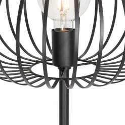 QAZQA Design Stehlampe schwarz - Johanna -Stehlampen Verkaufsladen 2852 103608 5