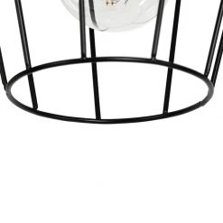 QAZQA Ländliche Stehlampe schwarz mit Holz 2-flammig - Stronk 26 QAZQA Ländliche Stehlampe schwarz mit Holz 2-flammig - Stronk -Stehlampen Verkaufsladen 2877 103909 5