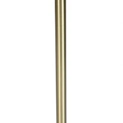 QAZQA Klassische Stehlampe Messing mit schwarzem Schirm 40 cm - Simplo -Stehlampen Verkaufsladen 2913 102181 6