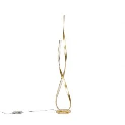 Paul Neuhaus Design Stehleuchte gold inkl. LED und Dimmer - Belinda -Stehlampen Verkaufsladen 2941 105140 10