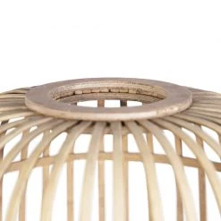 QAZQA Smarte ländliche Stehlampe Rattan inkl. WiFi A60 - Manila -Stehlampen Verkaufsladen 2996 104698 8