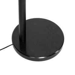 QAZQA Design Stehlampe schwarz mit gold 5-flammig - Sixties Marmo -Stehlampen Verkaufsladen 3015 104440 10