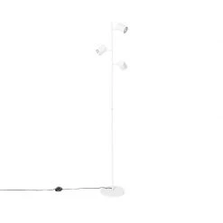 QAZQA Moderne Stehleuchte weiß 3-flammig - Jeana -Stehlampen Verkaufsladen 3036 103901 15