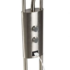 QAZQA Stahl Stehlampe mit Lesearm inkl. LED und USB-Anschluss - Sevilla -Stehlampen Verkaufsladen 3080 99507 2