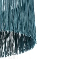 QAZQA Orientalische Stehlampe Gold mit grünen Fransen 30 cm - Fransen 23 QAZQA Orientalische Stehlampe Gold mit grünen Fransen 30 cm - Fransen -Stehlampen Verkaufsladen 3089 103485 5